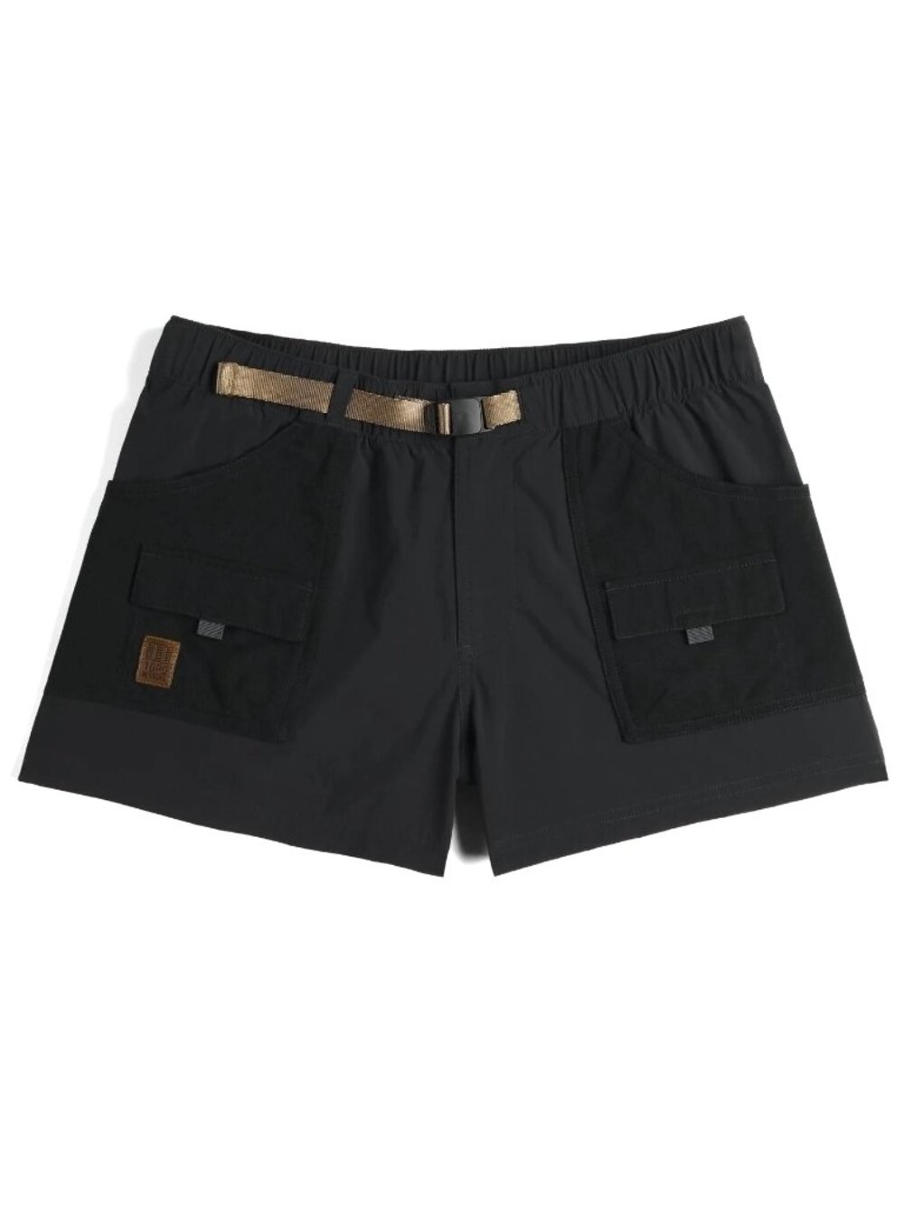 Topo Designs Retro River Shorts in Black/Neutral - Size M